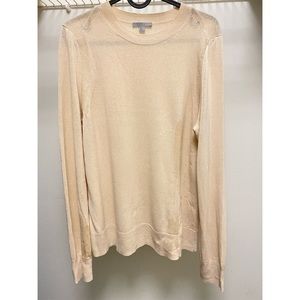 【SOLD】Linen Cotton Knitted Top